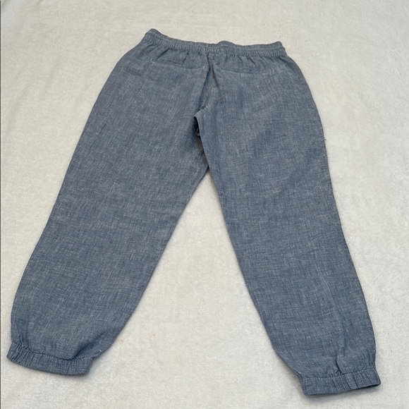 Athleta Blue Track Pants Relaxed Fit Joggers With Pockets - Picture 15 of 16